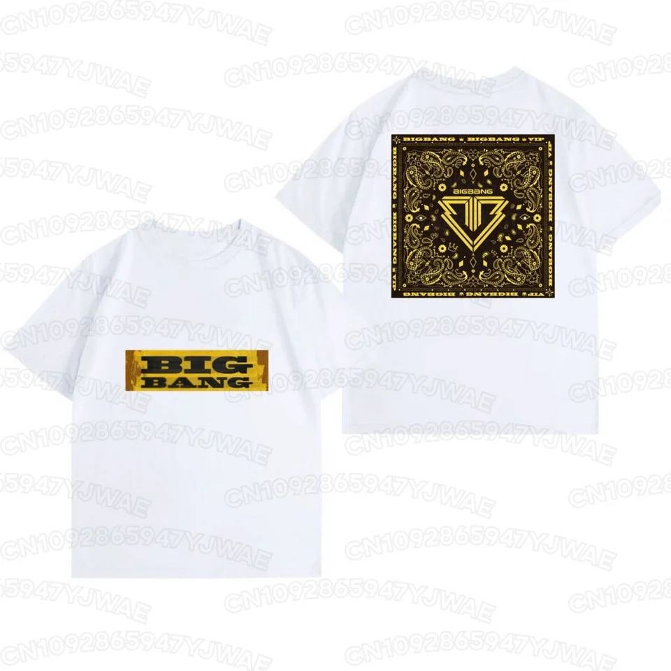Summer Men's Women's Bigbang 20th Anniversary Concert T-Shirt G