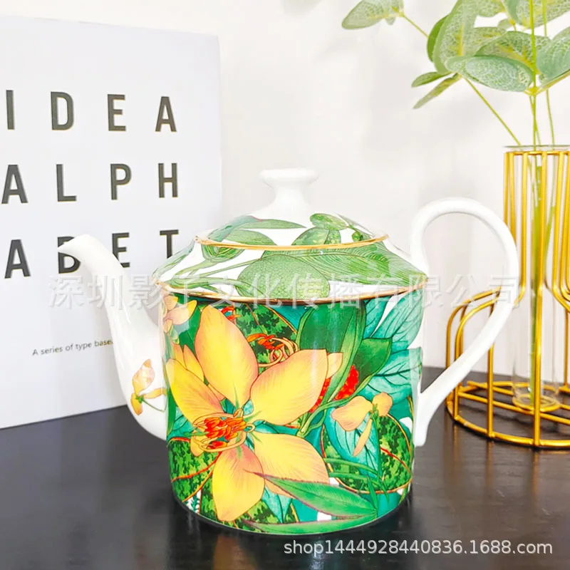 

Afternoon Tea Set, Coffee Set, Household Living Room, European Tea Cup, Coffee Cup, Kettle Set, American Personalized Style
