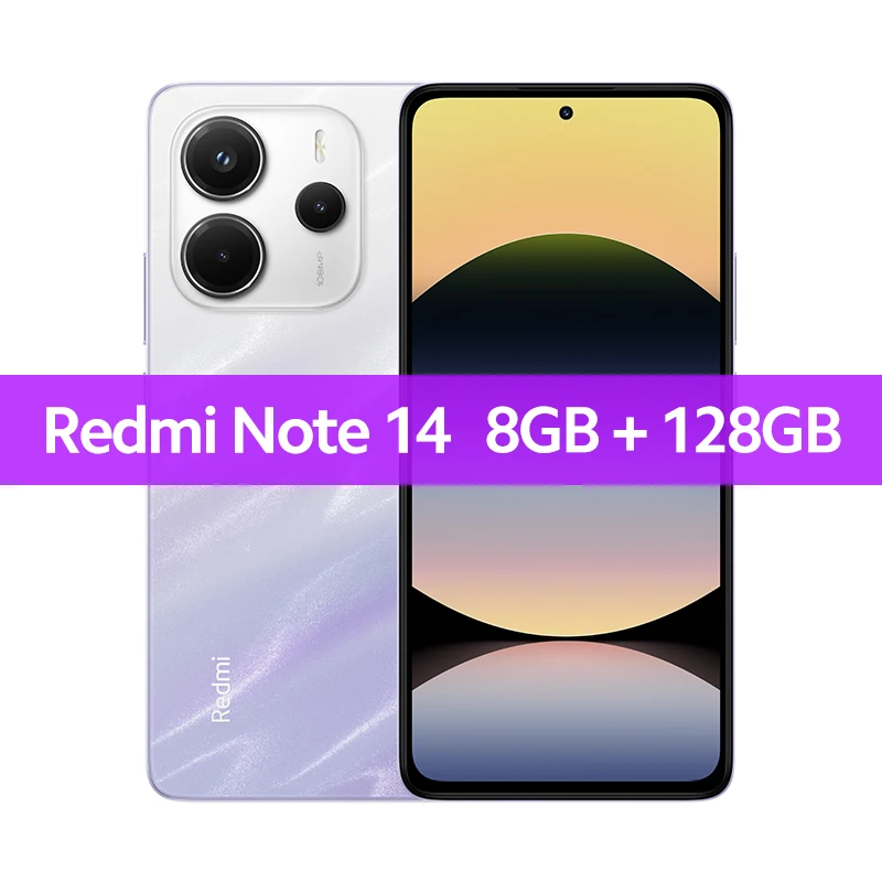 Смартфон Xiaomi Redmi Note 14 4G, 6/128ГБ, 8/256ГБ — фото товара