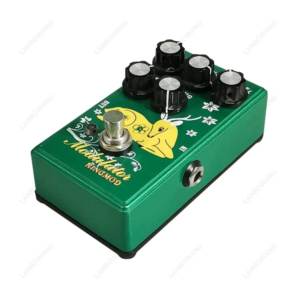 RingMOD Ring Modulation Guitar Pedal Metal Tone Pitch Shift Experimental Noise Single Foot Effect Pedal For Electric Guitar