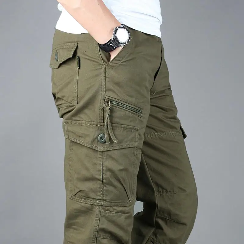 

Big Size Men's Tactical Trousers Loose Pants Running Overalls Men's Sweatpants Sports Hiking Outdoor Clothes Work Pants JJ942
