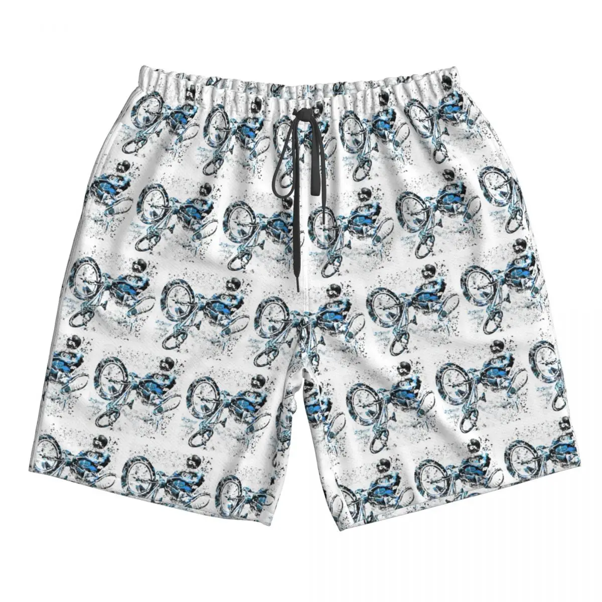 

BMX Rider BMX Bike Trunks Beach Board Shorts Casual Quick Dry Swimming Summer Men Pants