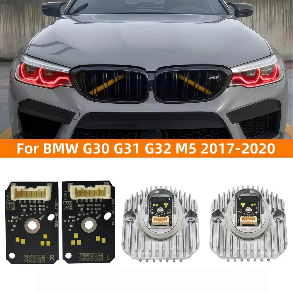 

DRL LED Board Daytime Running Light For BMW 5 Series G30 G31 G32 GT M5 2017-2020 Adaptive LED Headligt DRL Module 63117214939