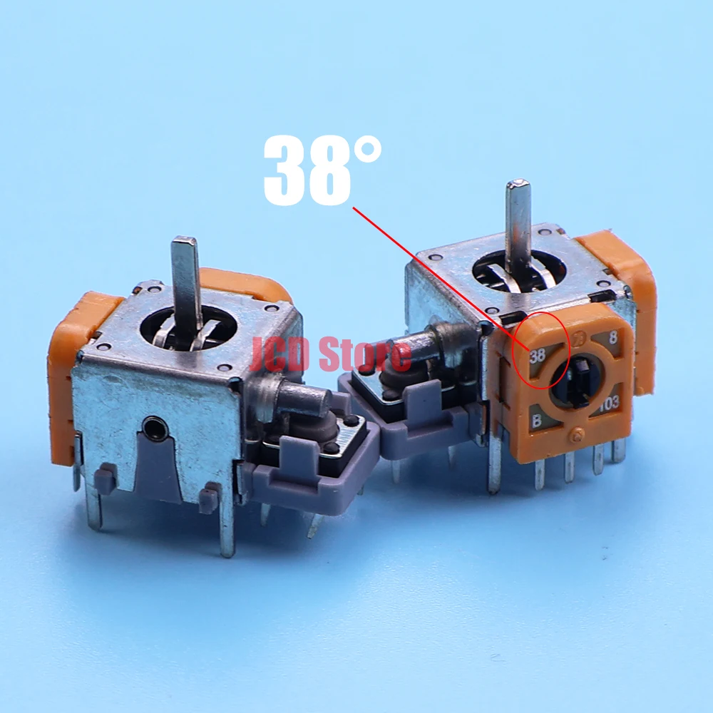 NS スイッチプロゲームパッド用ブラックマッシュルームロッカースティックキャップカバー & 3D アナログジョイスティックモジュールセンサー交換