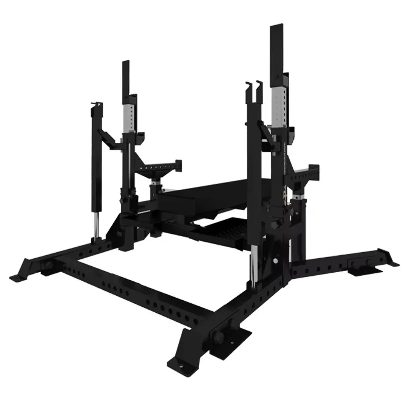 

Gym Home Equipment Weightlifting Heavy Duty Adjustable Gym Bench IPF Combo Rack - Competition