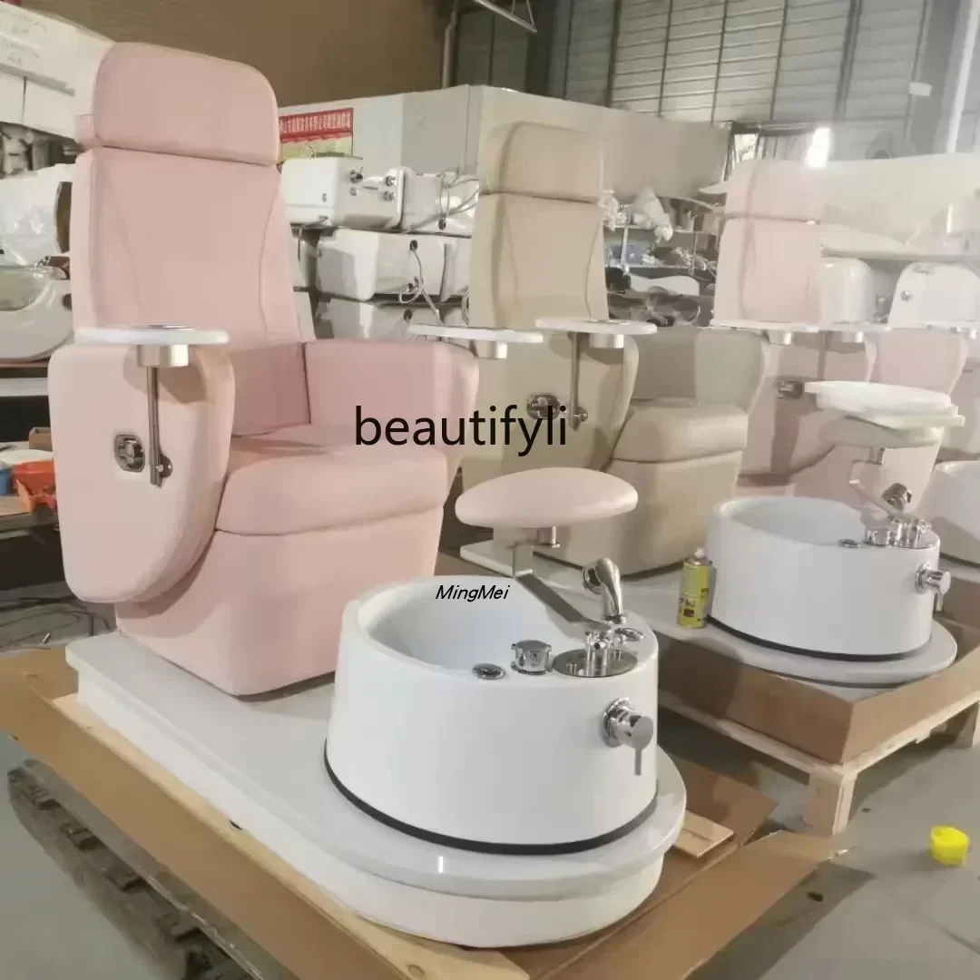 35Foot massage chair for beauty and nail salon, eyelash pedicure, foot soaking and foot washing sofa