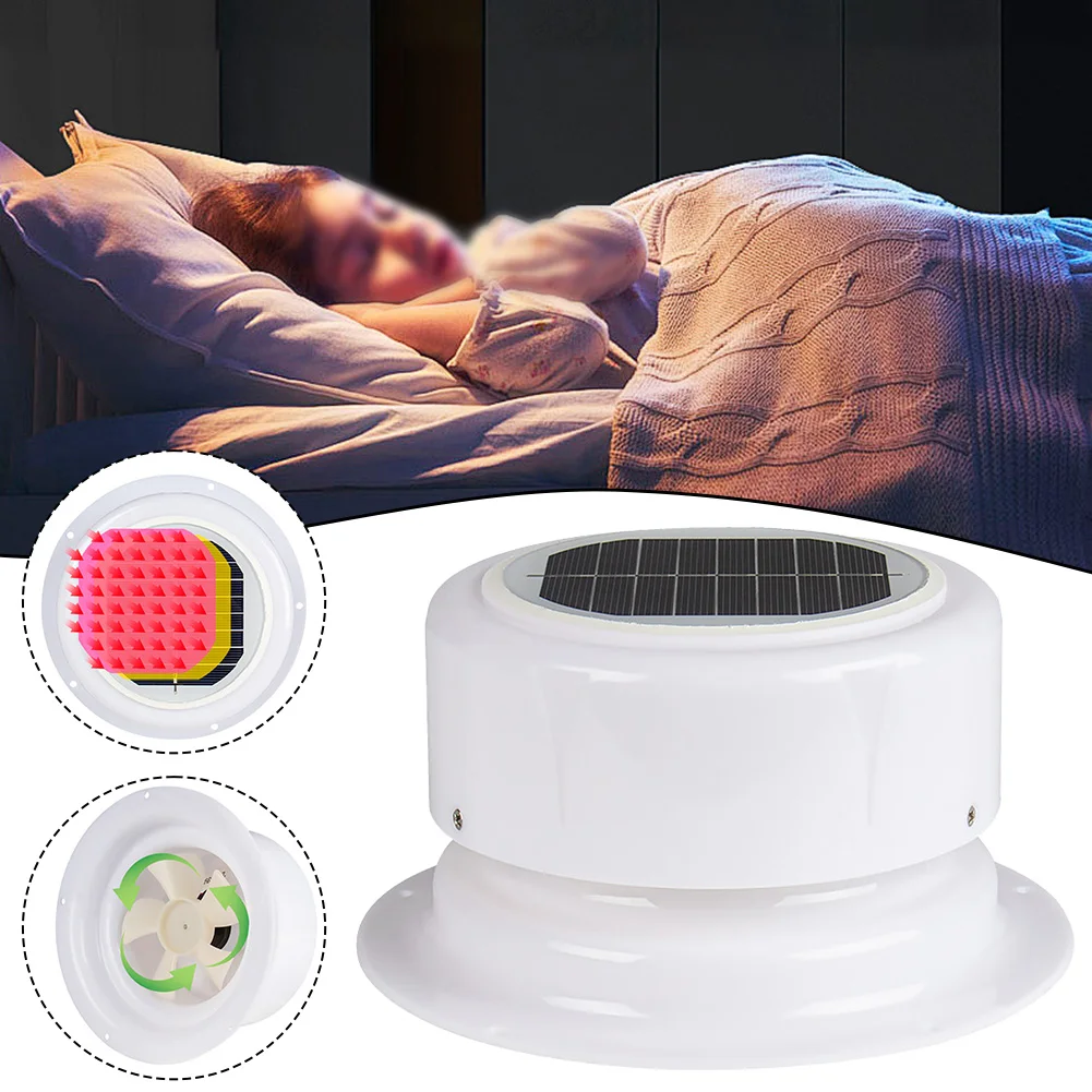 Eco Friendly For RV Solar Ventilator with Silent Operation Suitable for Various Environments Including Trailers and Boats