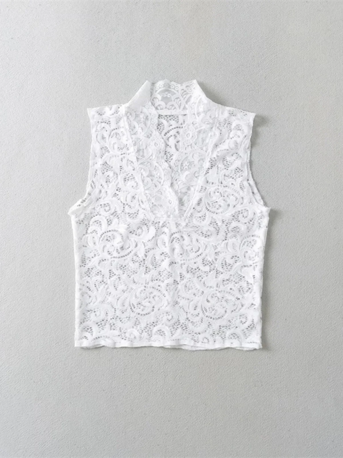 Cotton Linen Set with Lace Vest Loose irt Design  Collar Elastic Waist orts Faionable Women's Ensemble 2024 Autumn