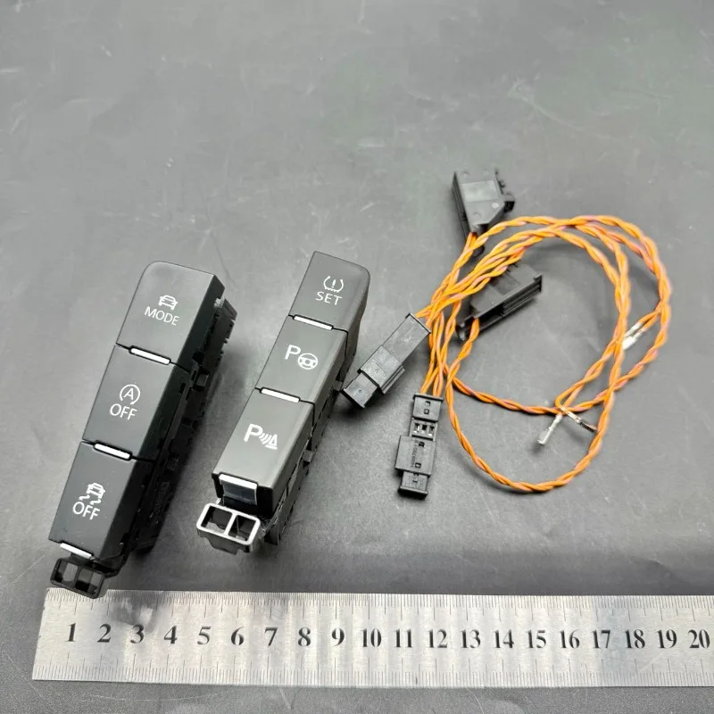 

For VW Golf 7 MK7 ESP OFF Mode Driving Pattern OPS Parking Assist TPMS Tire Pressure Monitoring Switch Button 5GG927238E