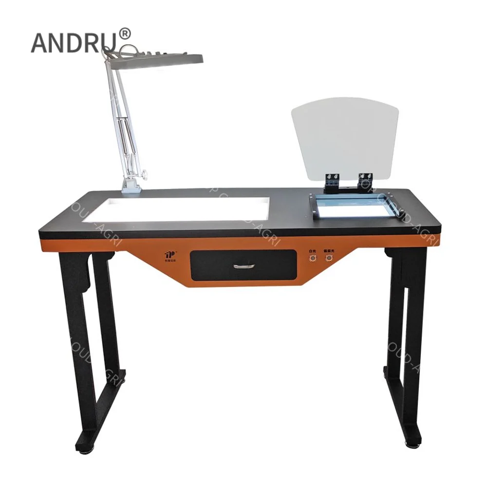 Seed Neatness Workbench for Checking  Purity clarity analysis multi-function inspection observation bench