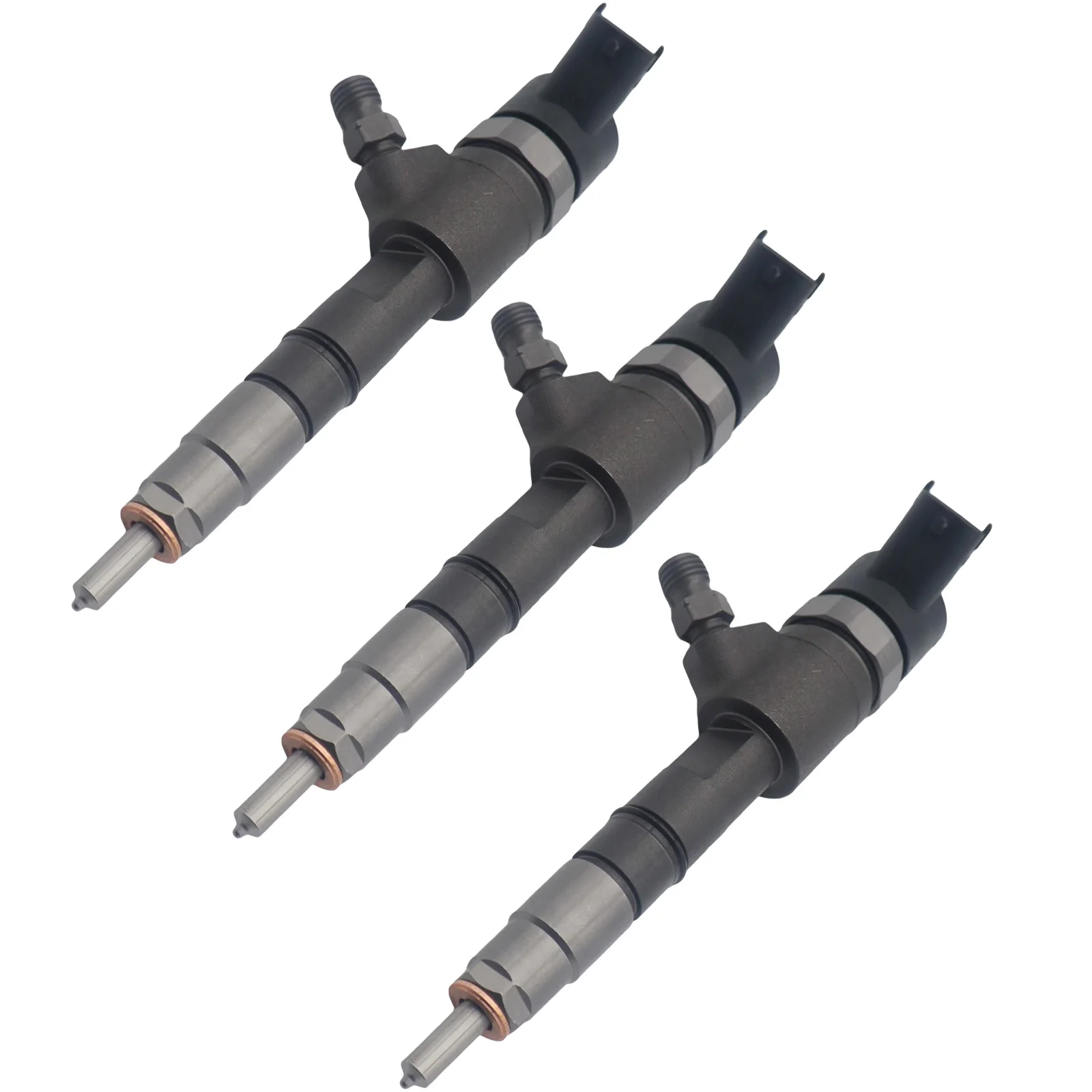 3PCS Common Rail Injector 0445110577 Compatible for Yanmar 3JH40 4JH45 4JH57 Engine