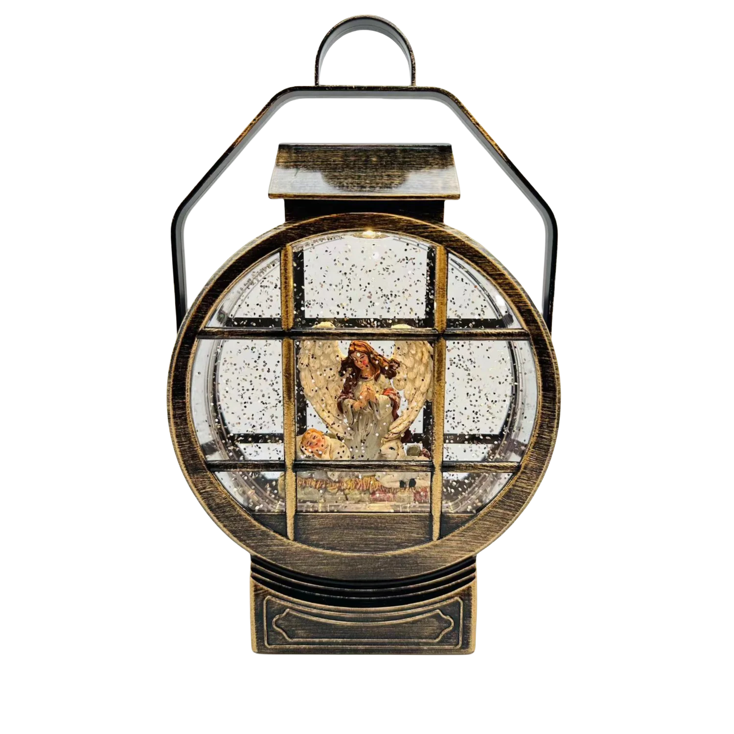 

LED Desk Table Lamps Christmas Tree Lights Spiral Crystal Xmas Resin Decoration Lamp for Home Christmas Holiday Decoration