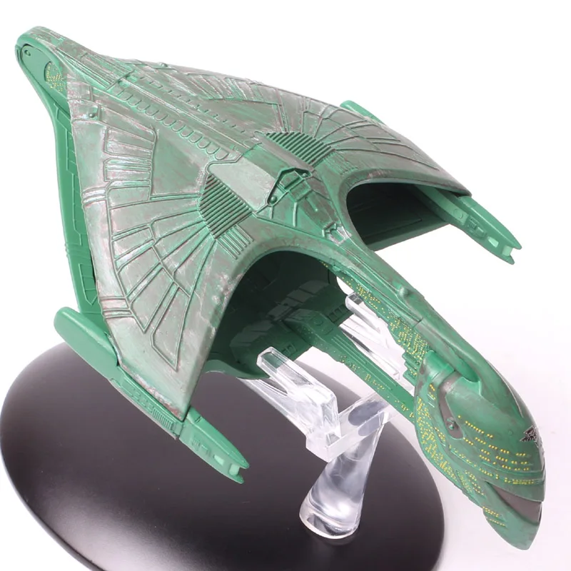 Eaglemoss Romulans WarBird StarShip D\'deridex Class B-type Spacecraft Diecast Model Toy Vehicles Souvenir For Collectibles