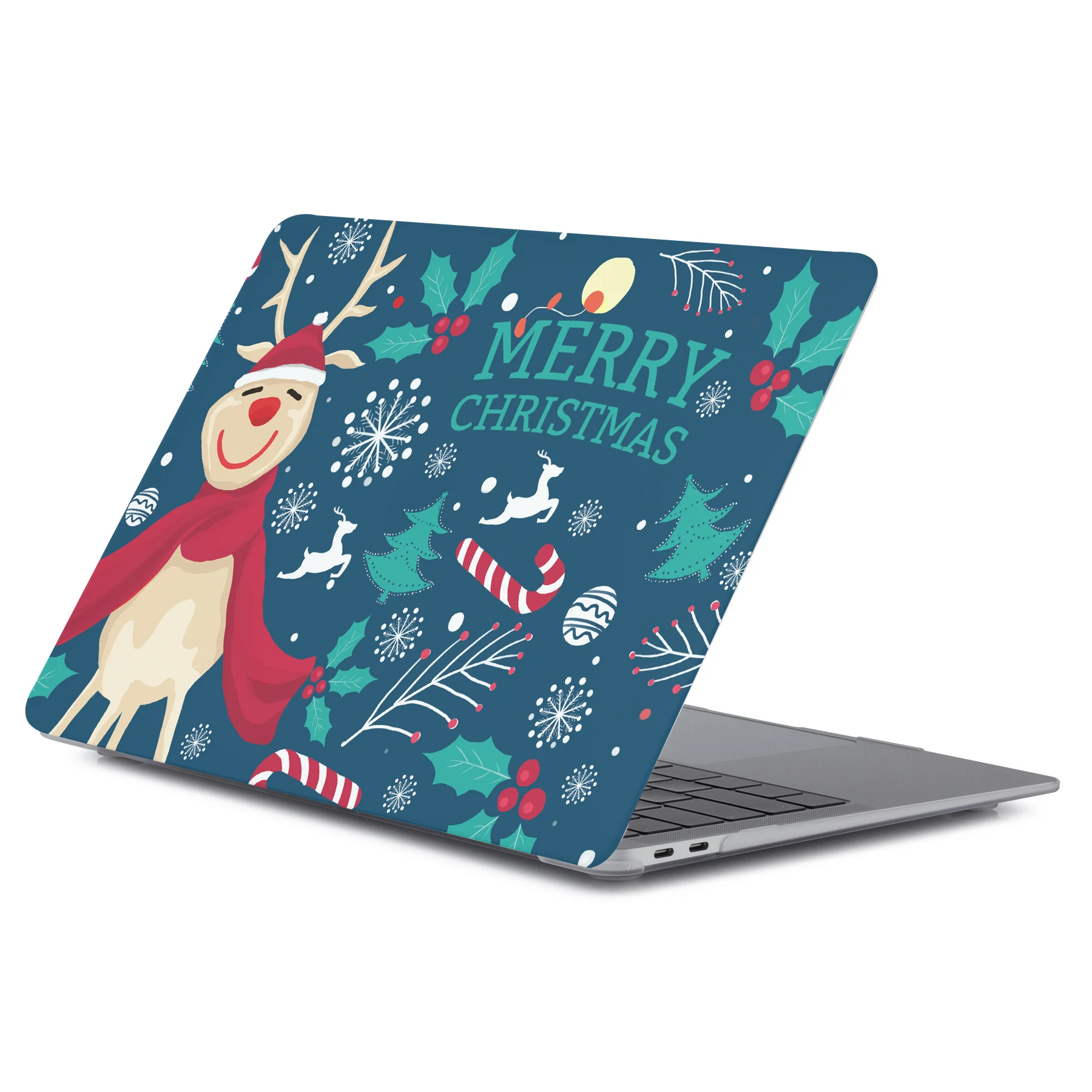 EGYAL Laptop Case for Pro 14.2 2025 M5 A3434 MacBook Air 13.6 M4 Air 15.3 Christmas Case for Pro 14 M4 M3 M2 M1 Air 13 A2337
