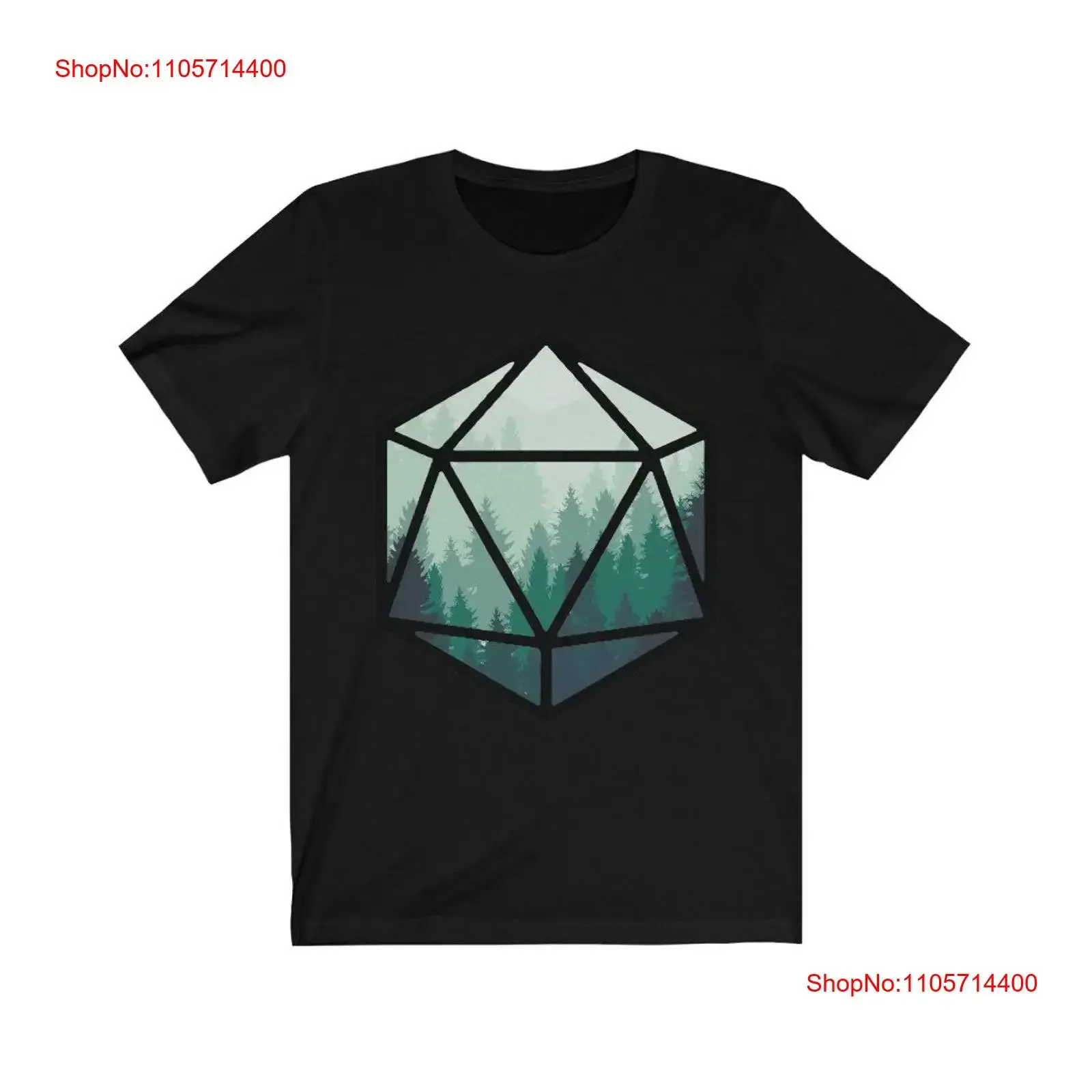 Forest D20 T Shirt Rpg Game Master Tabletop Games Role Playing 2 vintage Washed Slightly fashion Soft Comfortable Versatile