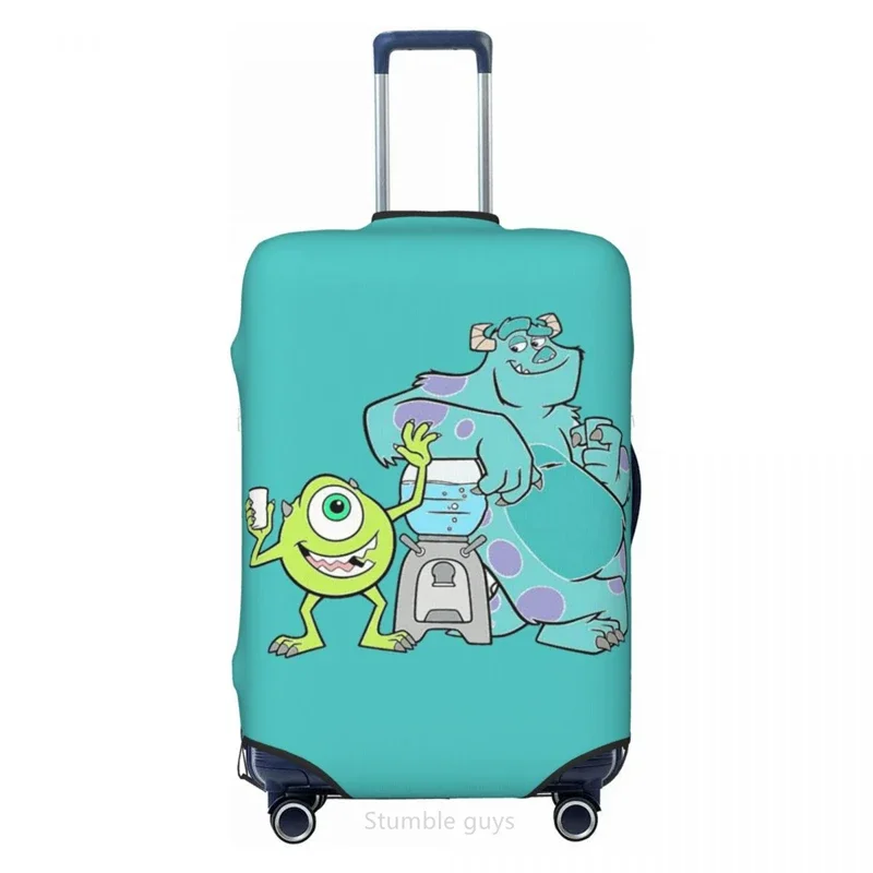 

Защитный чехол для багажа Travel Essential с рисунком M-Monsteres, эластичная ткань, подходит для чемоданов 18-32 дюймов, пыленепроницаемый, моющийся, устойчивый к царапинам
