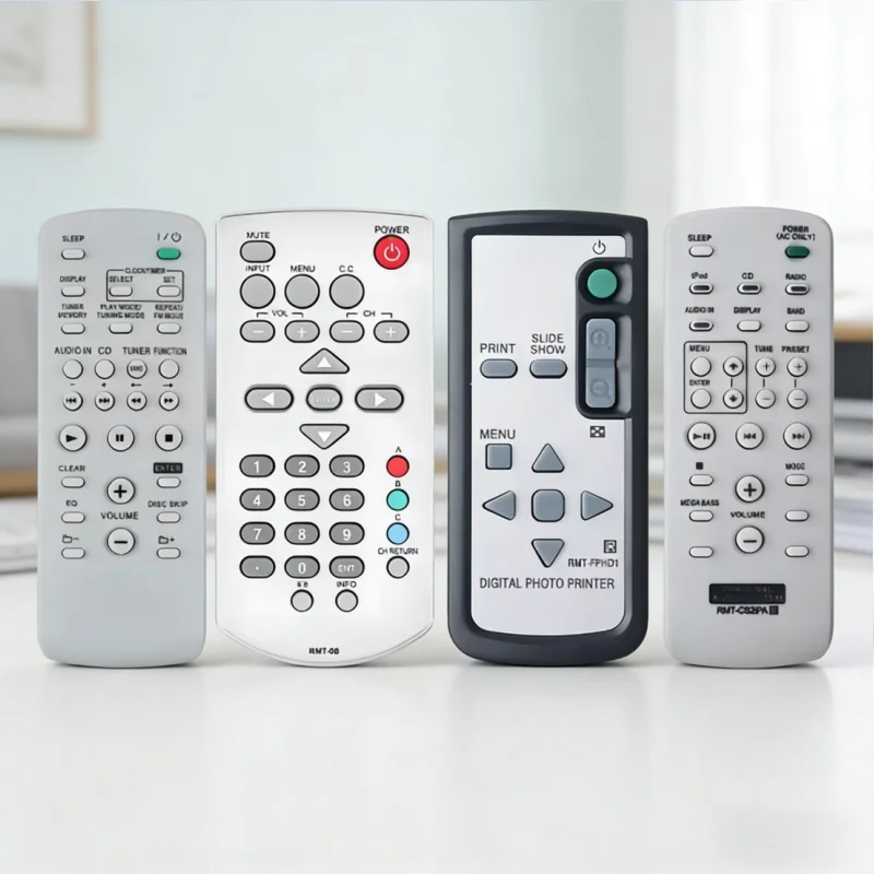 

RMT-CS2iPA Mini Hi-Fi Stereo Home Audio System with Universal Remote Control Compatible with Selected Models