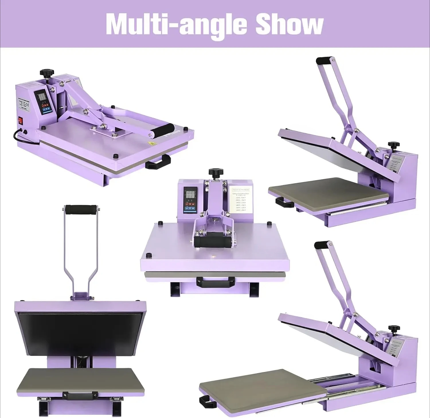 Quality Sublimation Heat Press, Slide Out Heat Transfer Machine for T-Shirt