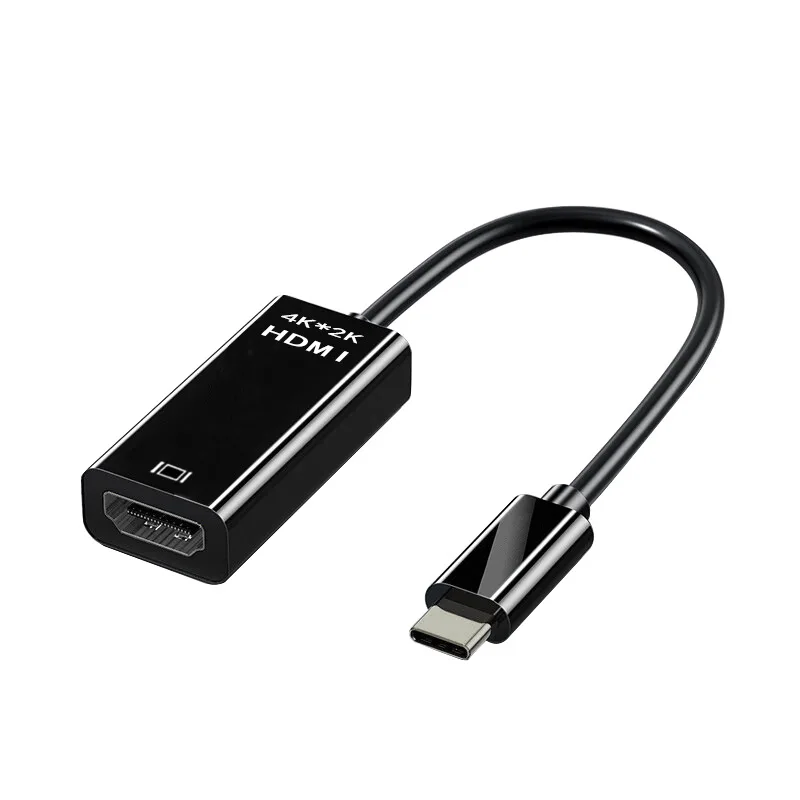 Type C to HDMI-compatible Cable USB C to HDMI Converter HD 4K USB 3.1 HDTV Cable Adapter for MacBook Chromebook Samsung Xiaomi