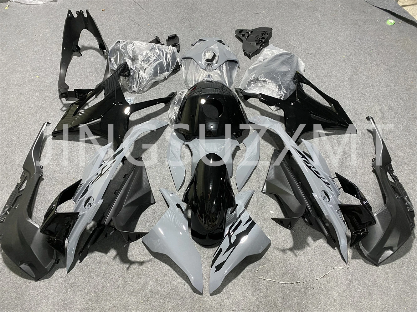 Moke moto Fairings Kit Fit For S1000rr 2023 2024 Bodywork Set 23-24 High Quality Injection Black gray