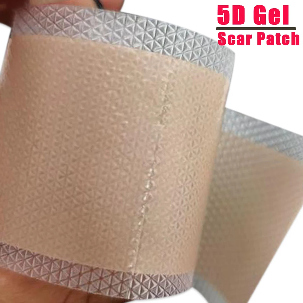 

Temporary Covering Silicone Scar Sheets Waterproof Removal Self-Adhesive Stretch Mark Tape Reusable Ear Patch Body Beauty Tools