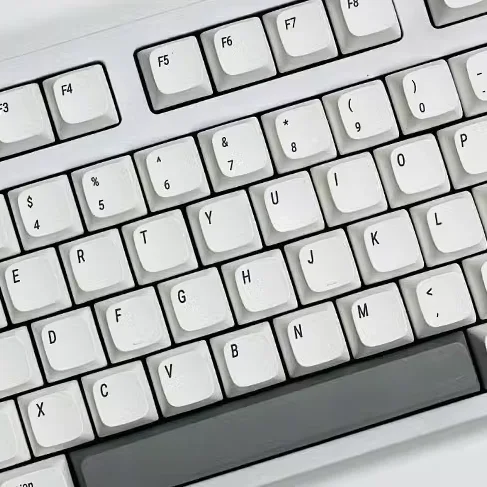 127 tuşları XDA PBT Keycaps İngilizce japonca rusça kore tayland Apple MAC kiraz MX için özel mekanik klavye için klavye tuş