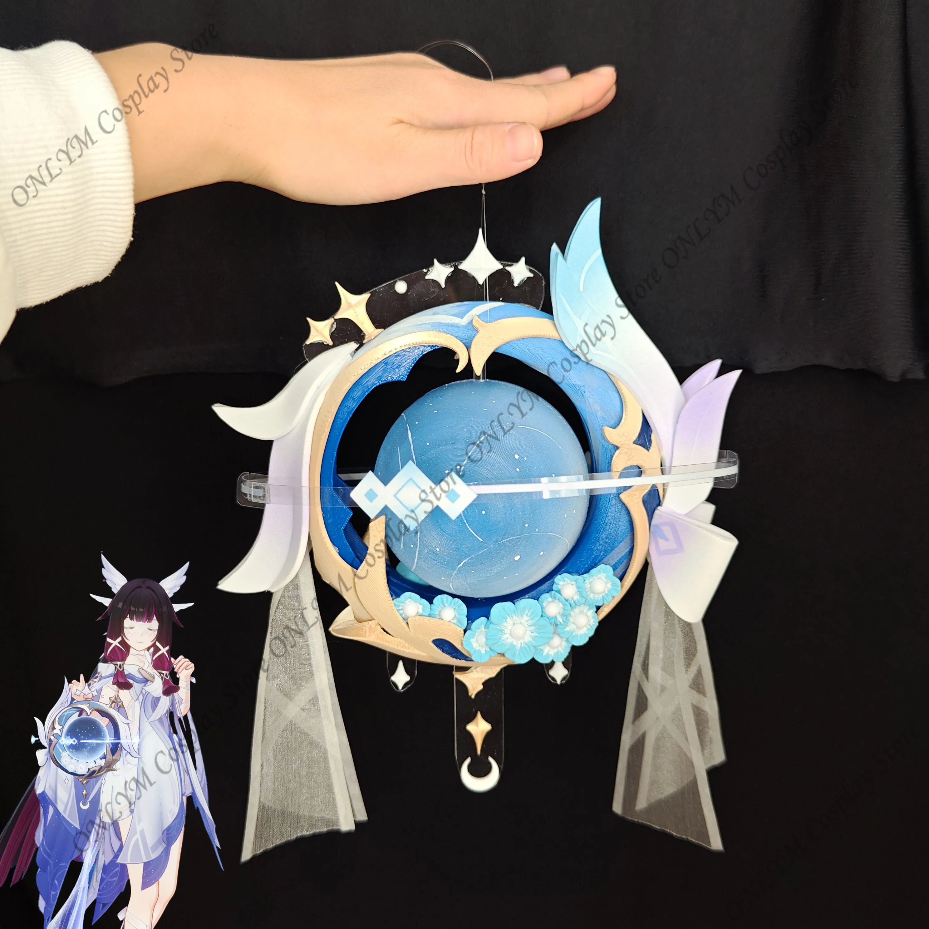 

Columbina Genshin Cosplay Columbina Prop Columbina Cosplay Prop LED Light Up Prop Cosplay Accessory with Glowing Lights