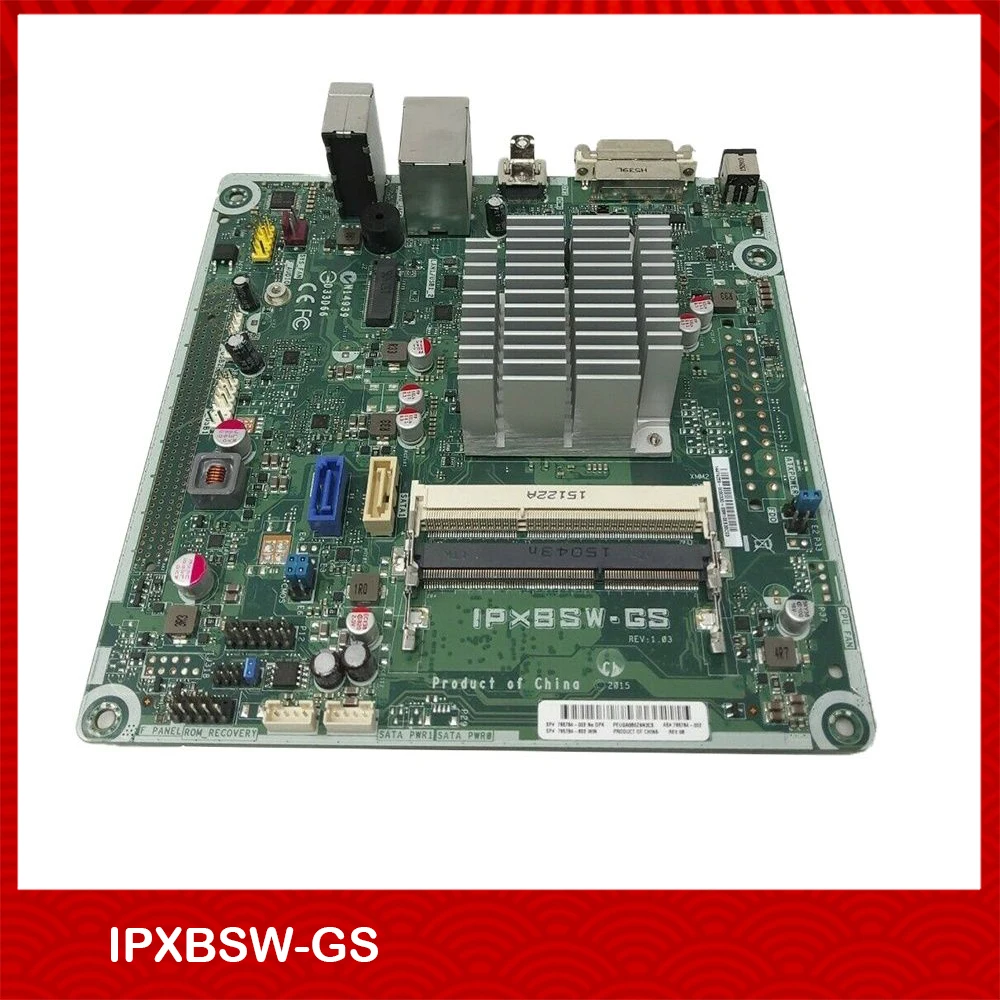 For HP Motherboard IPXBSW-GS 795784-001 002 601 95784-002 Integrate N3050CPU Low Consumption  DC Perfect Test Good Quality