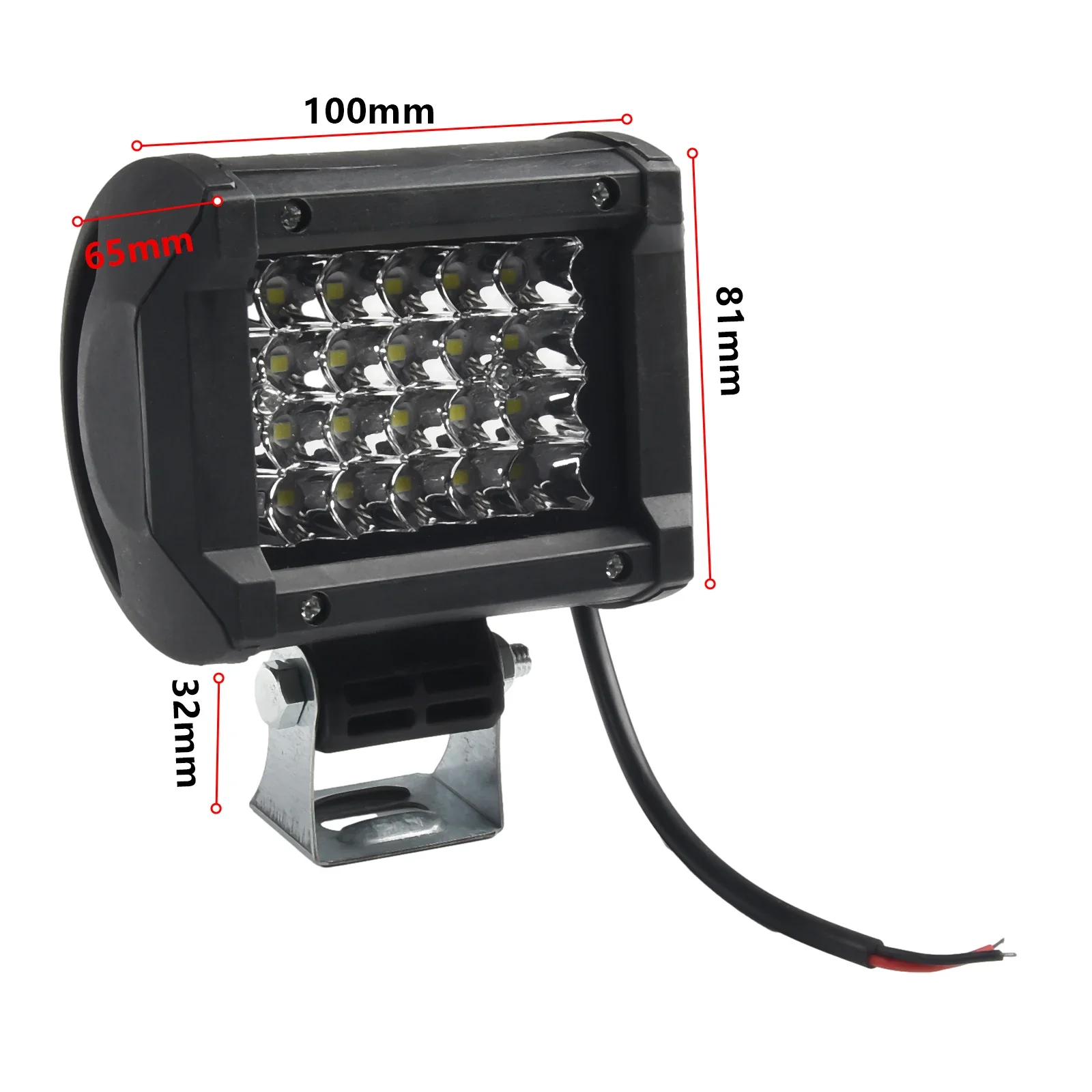 Brand New Led Work Light Accessories LED Work Light Parts Replacement Spot White ABS 304 Stainless Steel 4inch