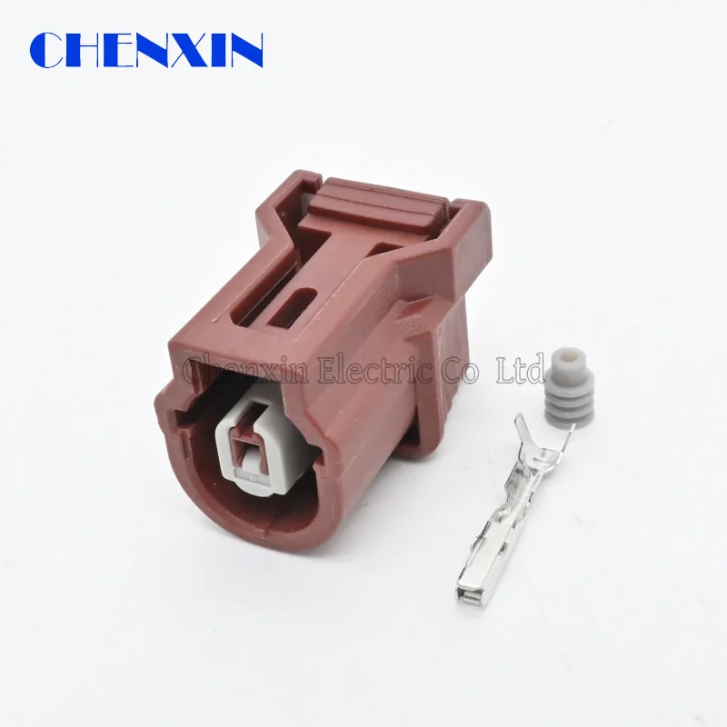 1 Pin Air Conditioning Compressor Alternator Regulator Plug Pigtail Connector 6189-7197