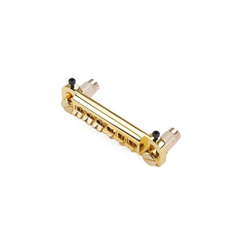 6 String Guitar Saddle Bridge Tailpiece LP Integrated Guitar Bridge For LP Electric Guitar Replacements Parts