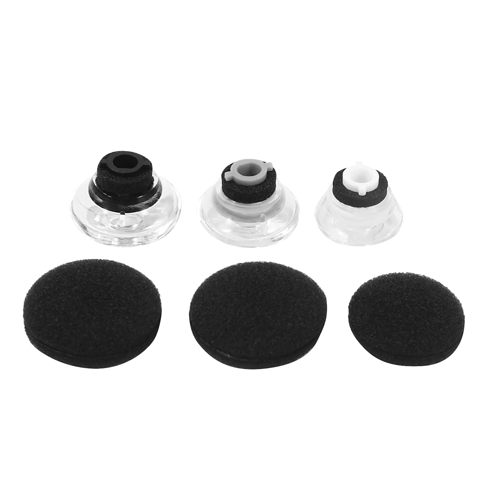 3-Piece Large, Medium and Small Replacement Earplug Gels for Plantronics Voyager Legend Eartip Kit