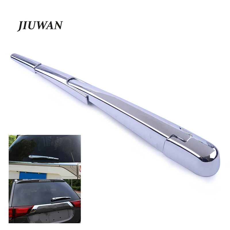 1 Set Rear Window Wiper Arm Blade Decoration Cover Sticker for Mitsubishi Outlander 2013-2018 Wiper Arm Trim Car Accessories