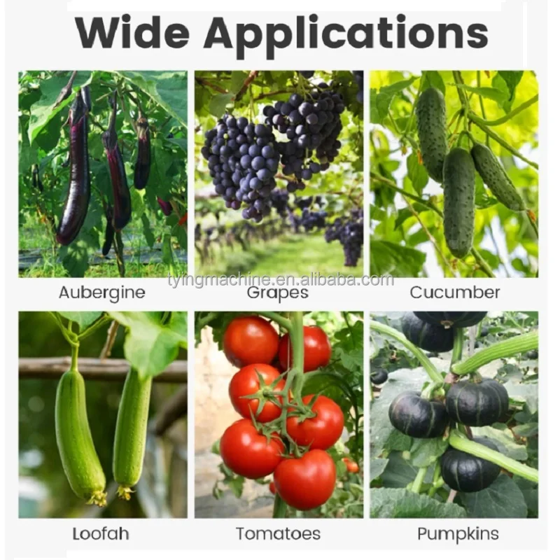 2025年ホリデーギフトテープポータブル植物つる結び機農業用ブドウの枝結束機