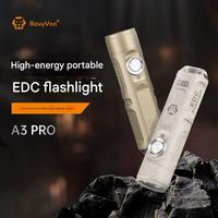RovyVon Aurora A3 Pro Keychain flashlight EDC CREE XP-G3 650 lumens work light portable running  searching hiking camping