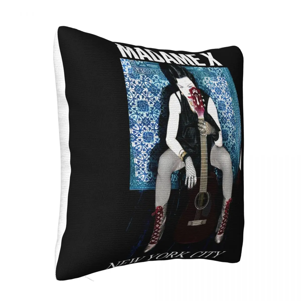 Madonna Madame X Tour New York City Black Rare Comfort Colors Fitness Chinese Style Family Hot Sale Pillow Case