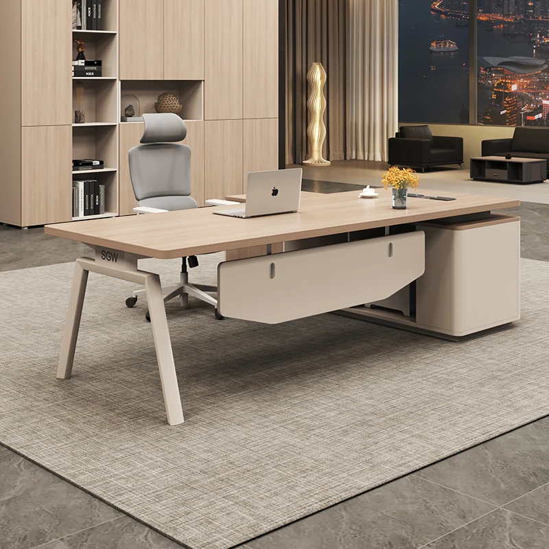 Simple small office desk and chair office furniture table large desk supervisor table manager table