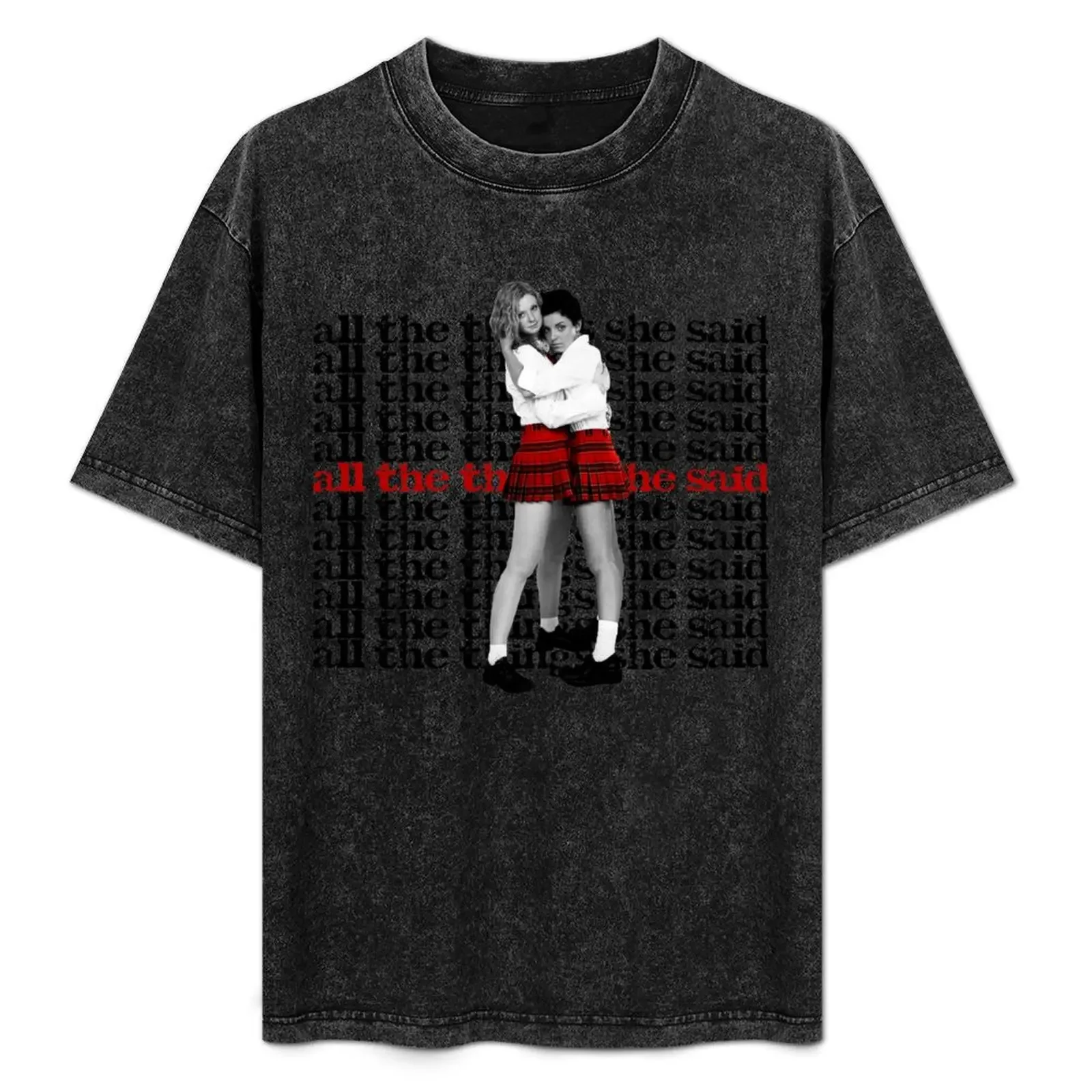 

t.A.T.u | all the things she said T-Shirt anime shirts graphic tee tops luxury designer men workout shirt
