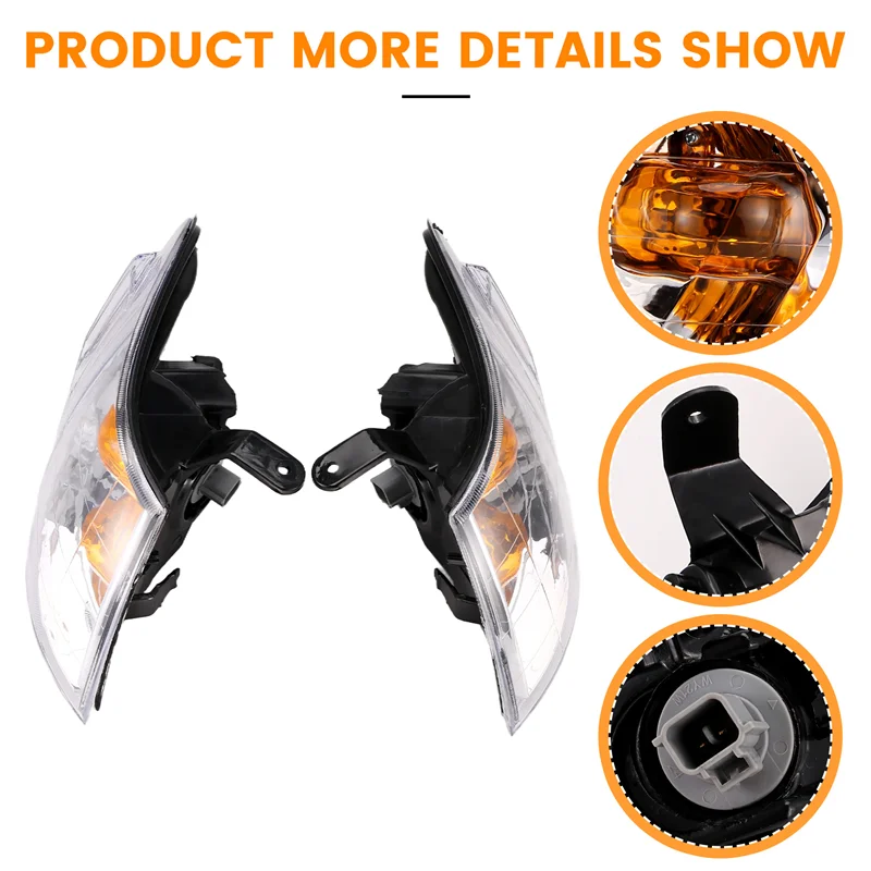 

Reliable 1 Pair Car Front Corner Lamp Light For Toyota Corolla AE100 AE101 E100 1993 1994 1995 1996 1997 Signal Lamp