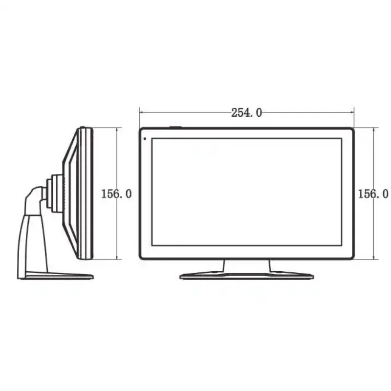 شاشة AI للسيارة مقاس 10.1 بوصة تدعم بطاقة TF مع قسم التسجيل #4
