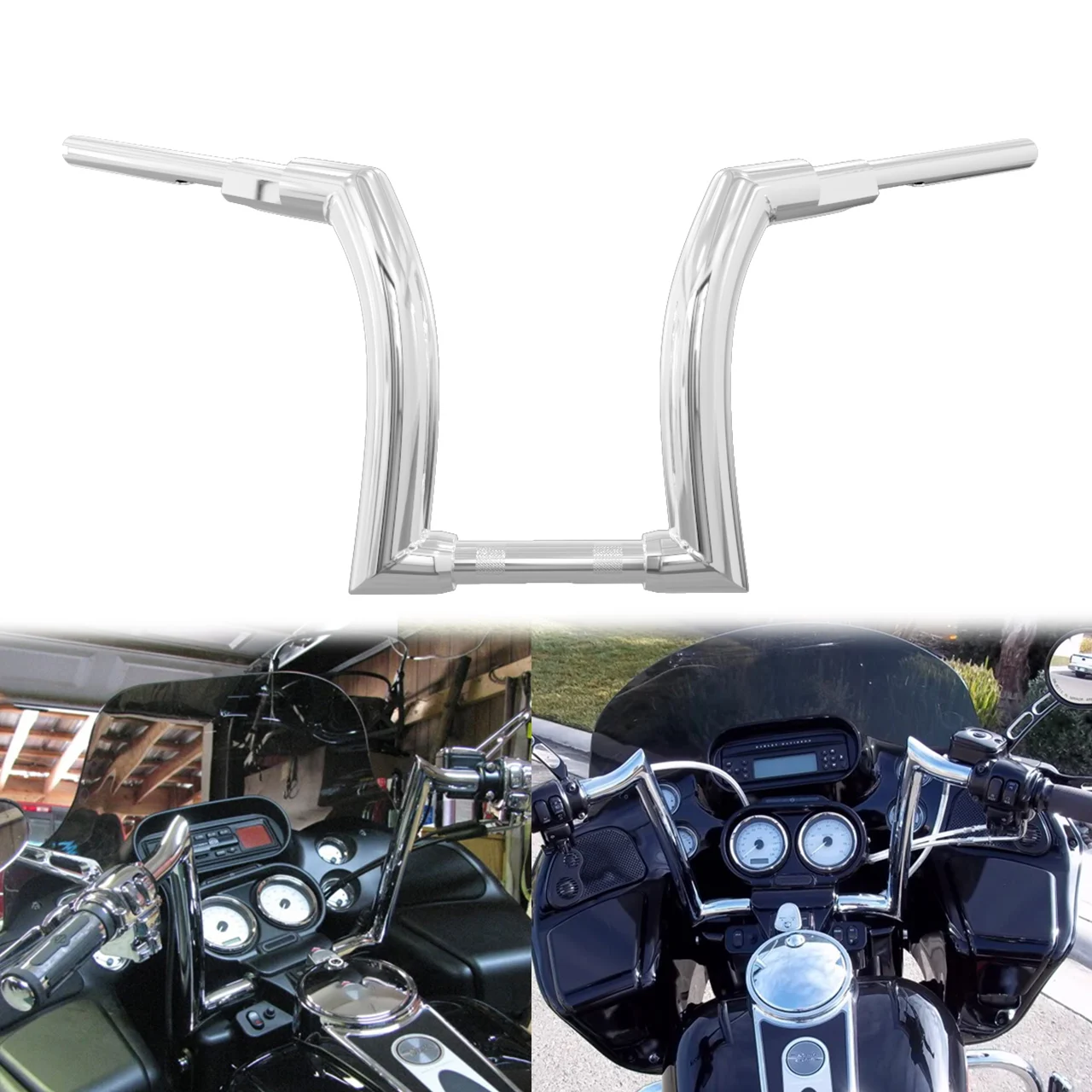 Motorcycle Chrome Drag Handlebar 1