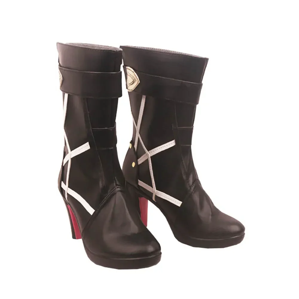 Honkai: Star Rail Kafka cosplayschoenen - laarzen met hoge hak, op maat gemaakt, unisex pasvorm