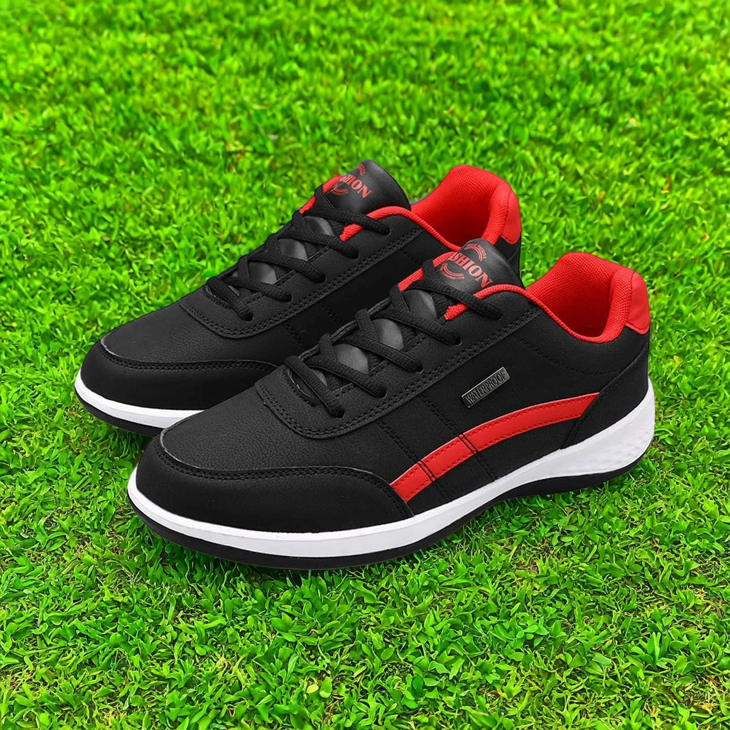MAEDEF Mens Sneakers Casual Shoes Lightweight Sneakers Waterproof Breathable Non Slip Comfortable Driving Sport Shoes Man