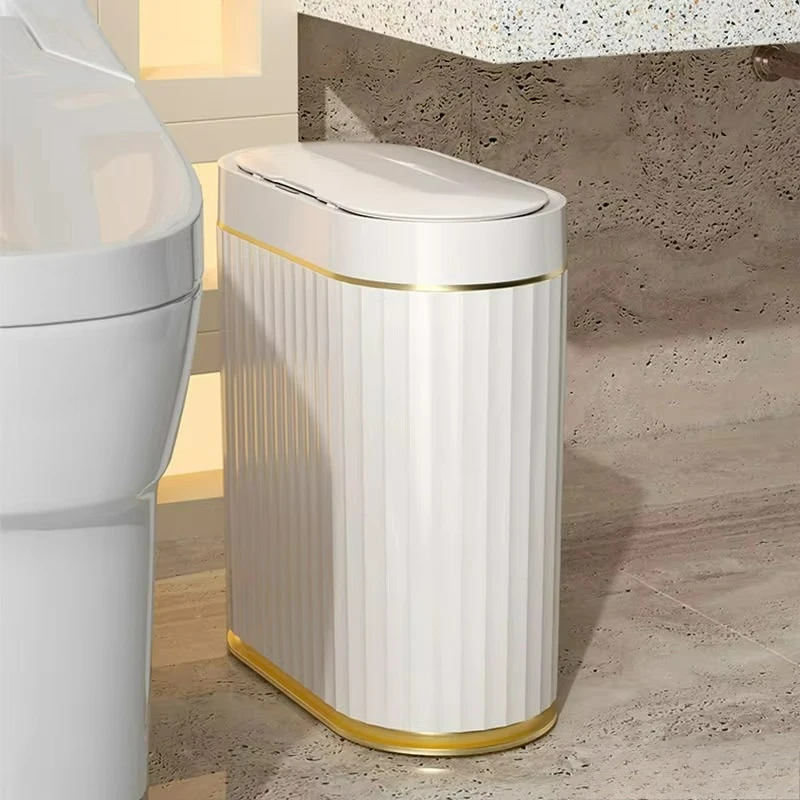 7L/9L Smart Trash Can Electronic Automatic Smart Sensor Garbage Bin Household Toilet Waste Garbage Can for Kitchen Bathroom