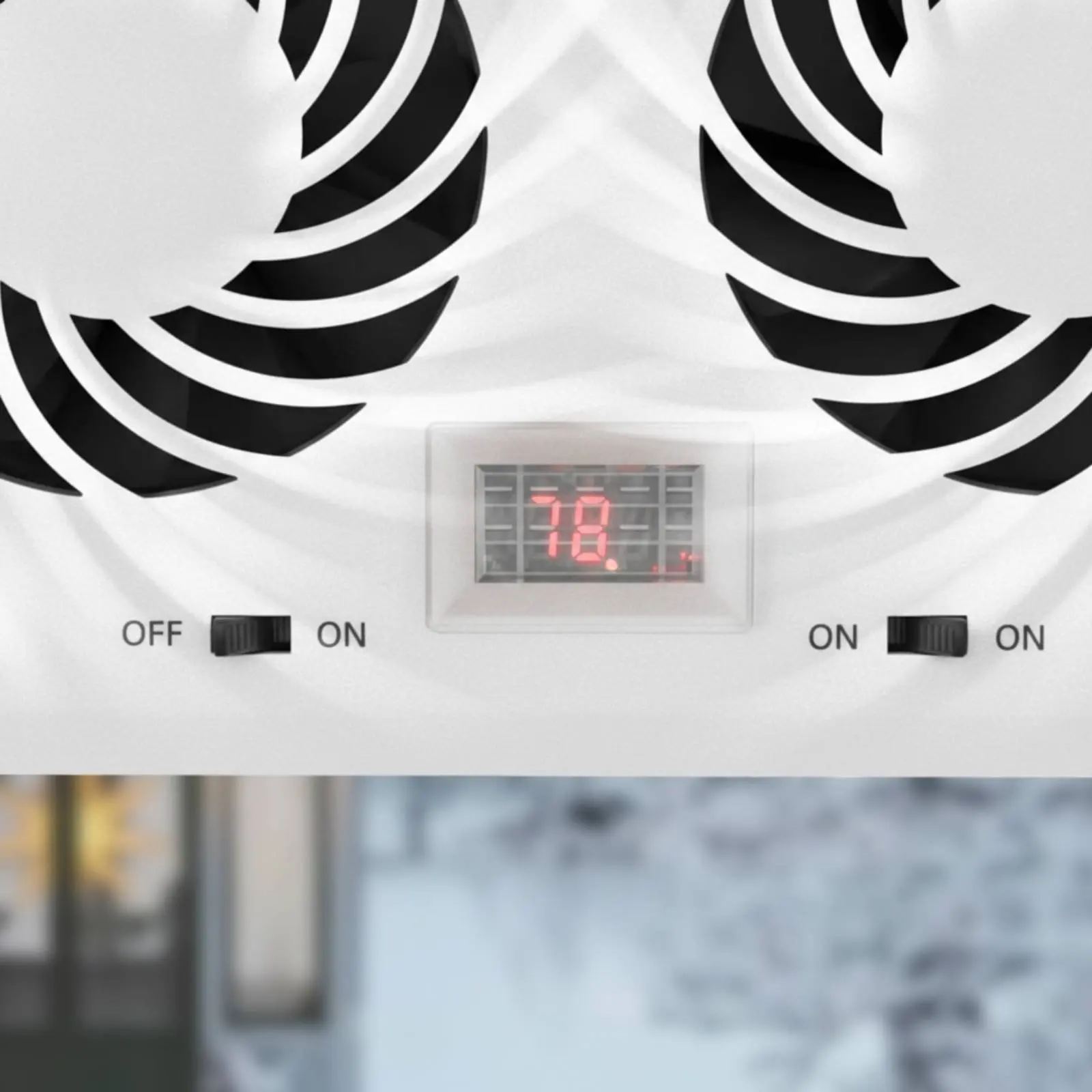 

Solar-Powered Vehicle Window Fan Energy Saving Twin Car Exhaust Fan Solar Powered Auto Chiller Deodorization