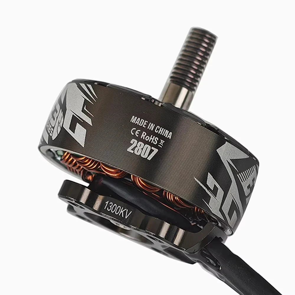 AP1EMAX ECOIII 2807 1300KV/ 1500KV/ 1700KV 3-6S Brushless Motor 5mm Shaft Compatible 6-7inch Propellers For RC FPV Racing Drone