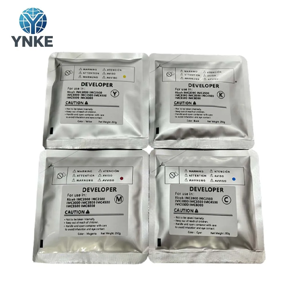 250g IMC3500 Developer For Ricoh IMC2000 IMC2500 IMC3000 IMC3500 IMC4500 IMC6000 Developer Powder imc 2000 3000 Import Carrier