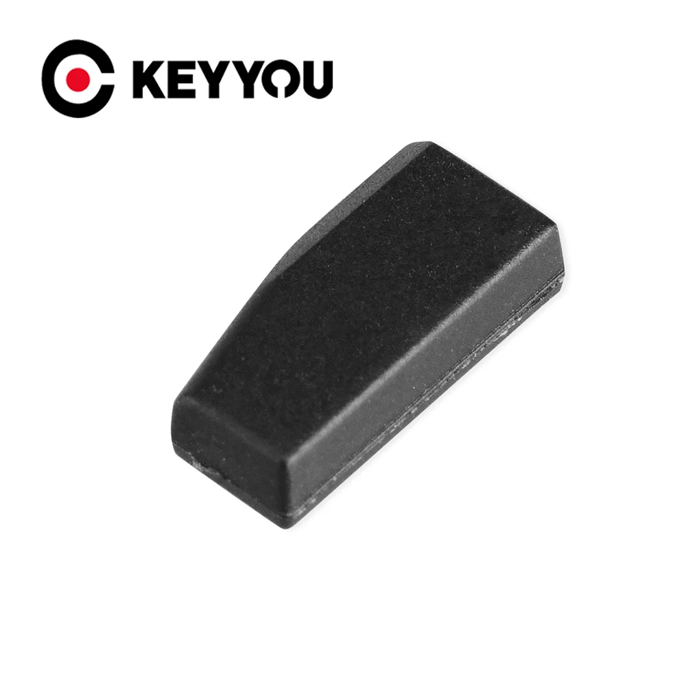 KEYYOU 1 pz per Ford 4D60 ID60 per Ford Fiesta Connect Focus Mondeo Ka 40 bit Chip in carbonio bianco Chip Transponder in carbonio per auto