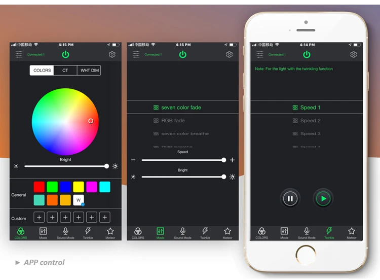 2025 LED Fiber Optic Light Engine Illuminate 24W RGBW Twinkle Fiber Optic Light Source Star Ceiling Kits with APP and Remote Con