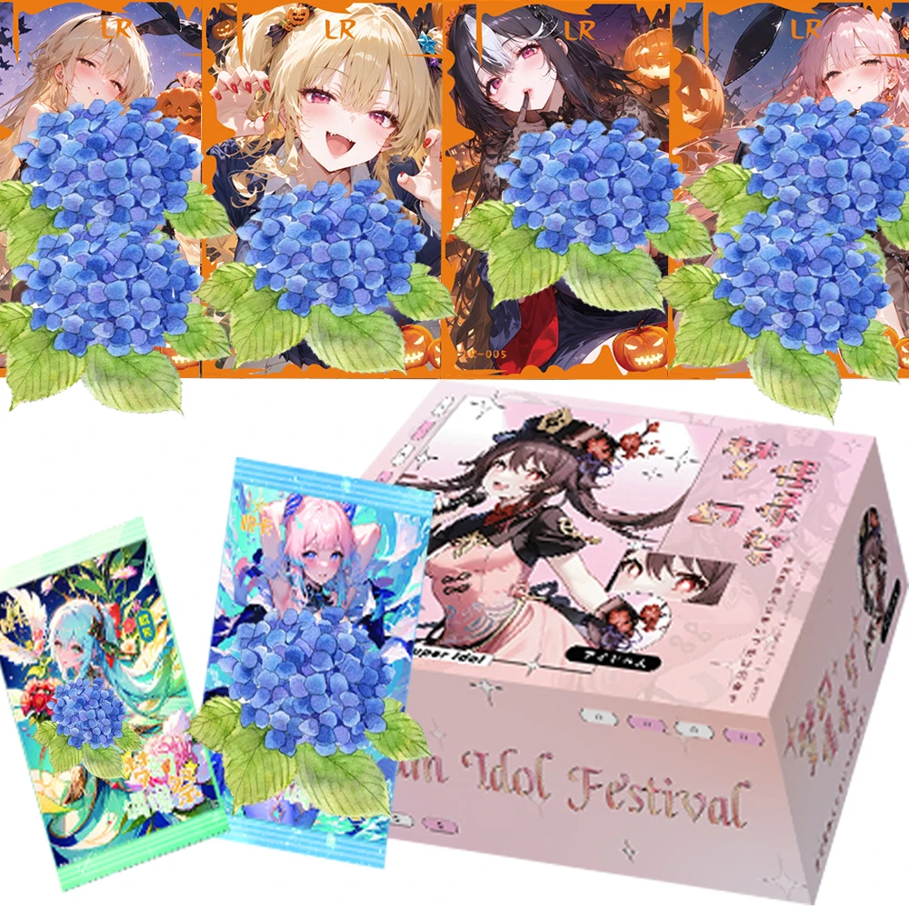 

Wholesale Dream Idol Festival Collection Cards Anime Kamisato Ayaka Kafka Popular and Charming Girls Cards Gifts Toys For Kids